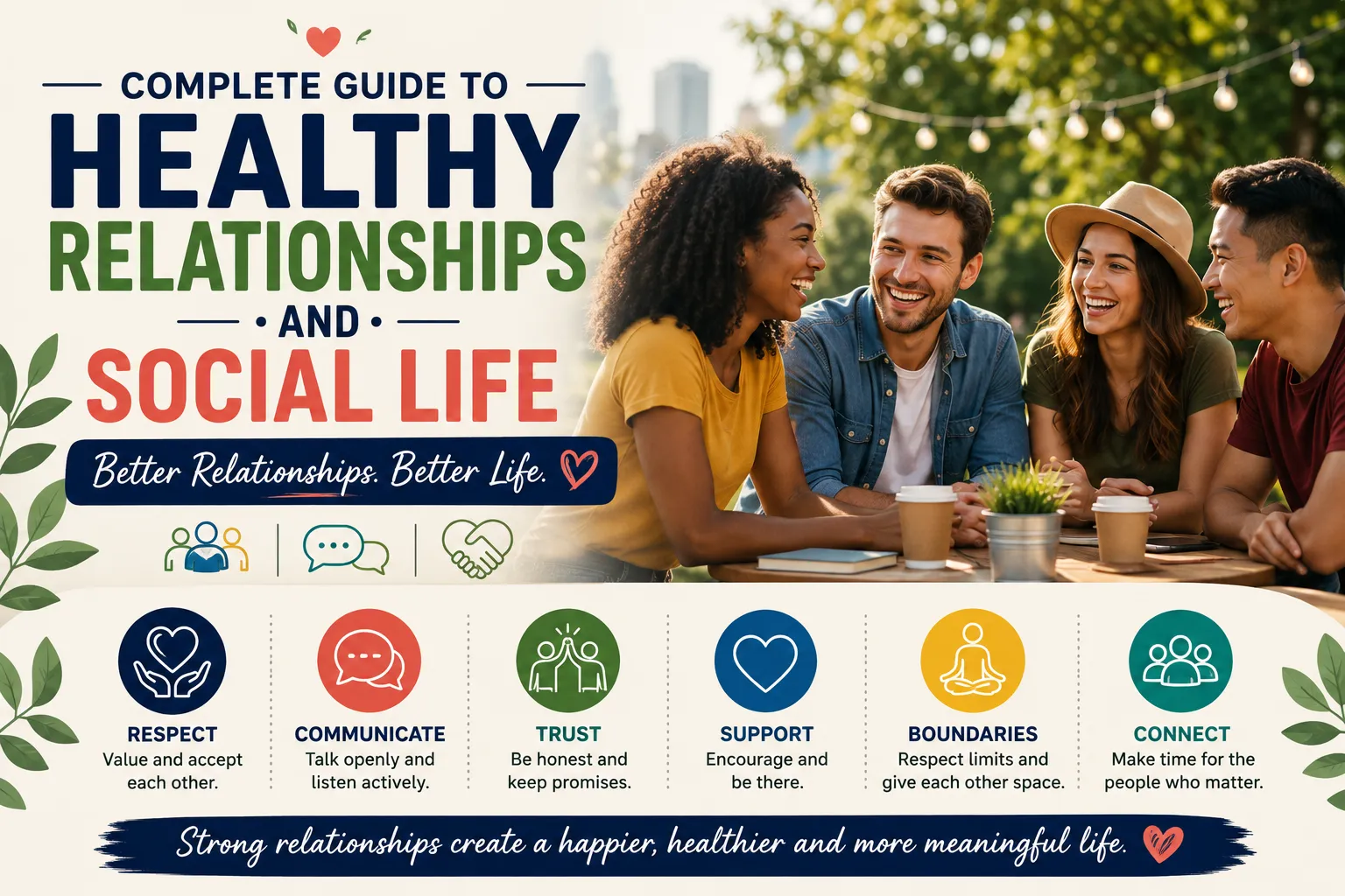 Complete Guide to Healthy Relationships and Social Life