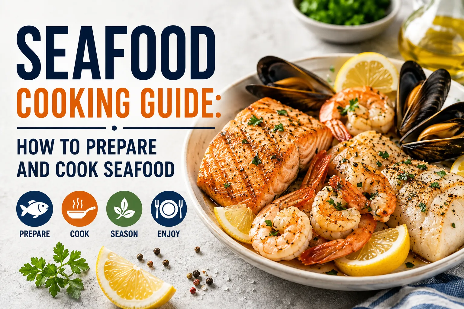 Seafood Cooking Guide: How to Prepare and Cook Seafood