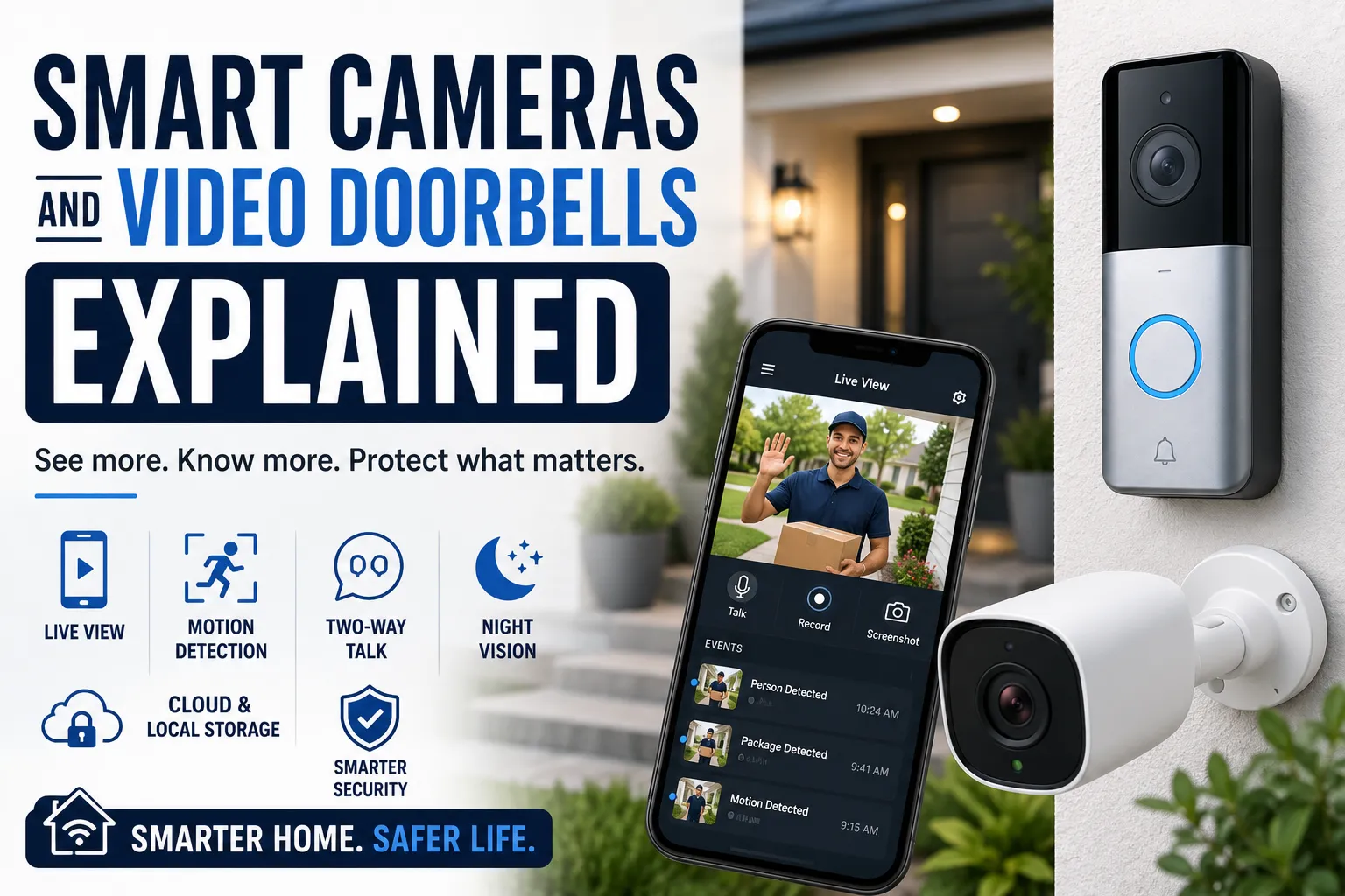 Smart Cameras and Video Doorbells Explained