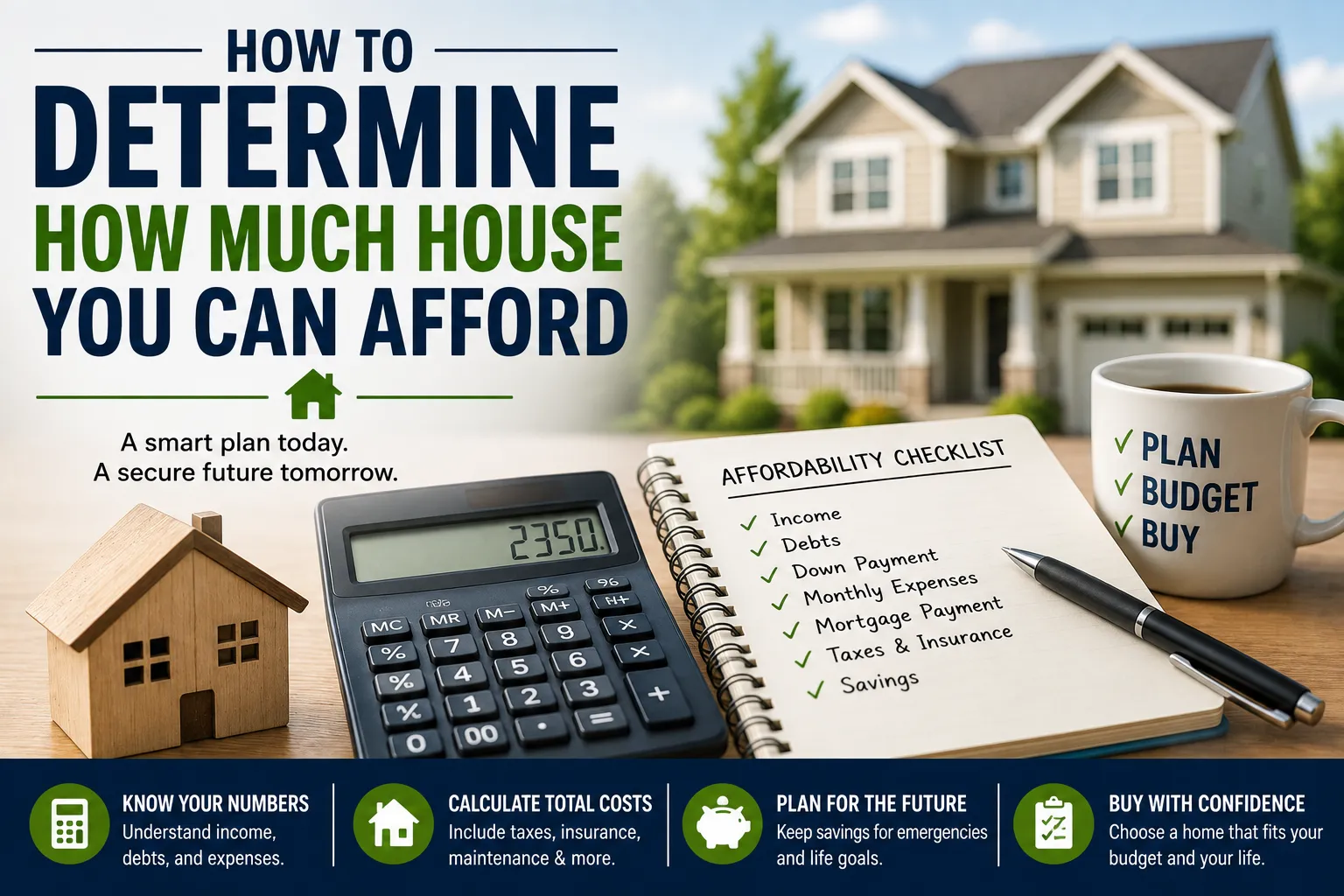 How to Determine How Much House You Can Afford