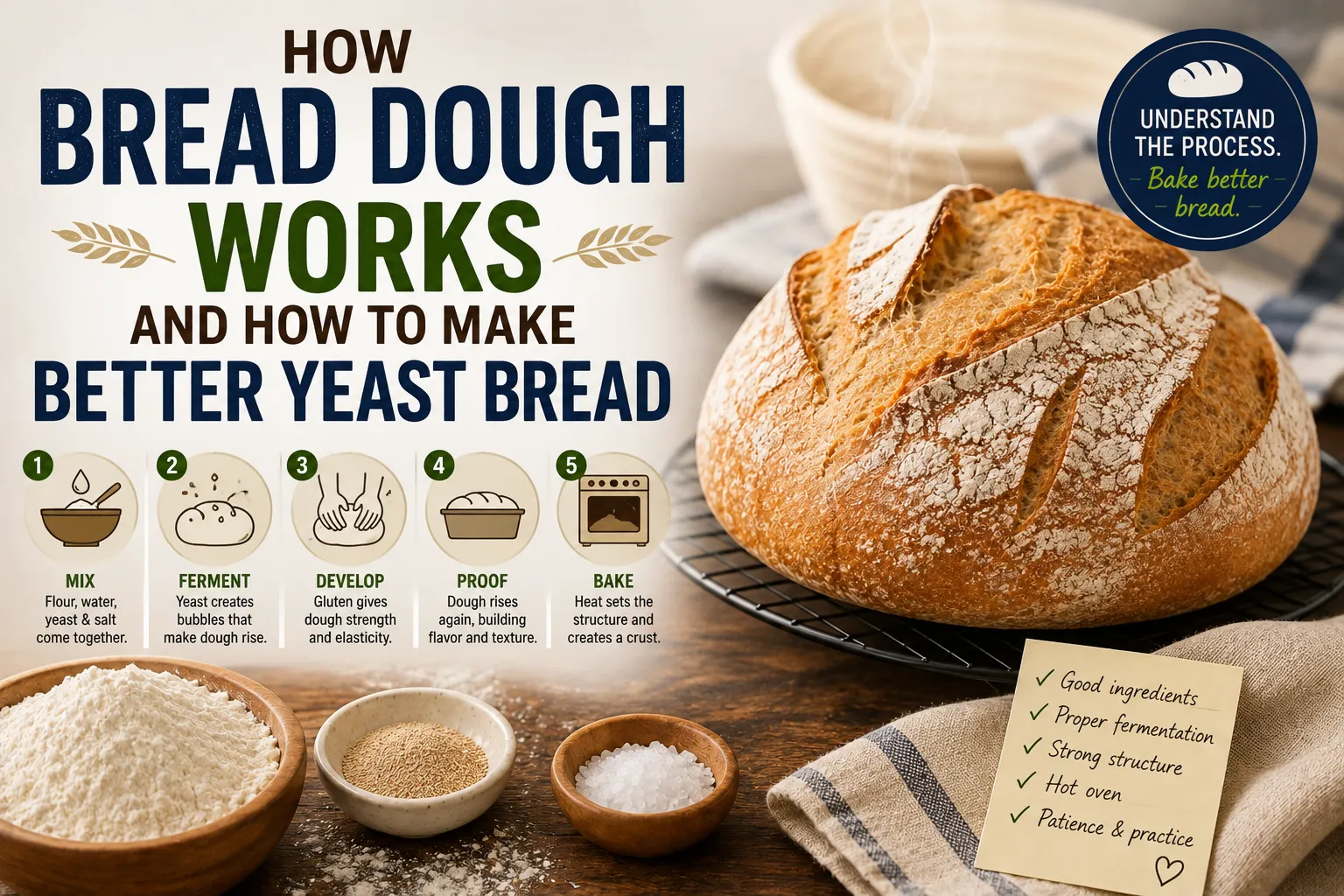 How Bread Dough Works and How to Make Better Yeast Bread