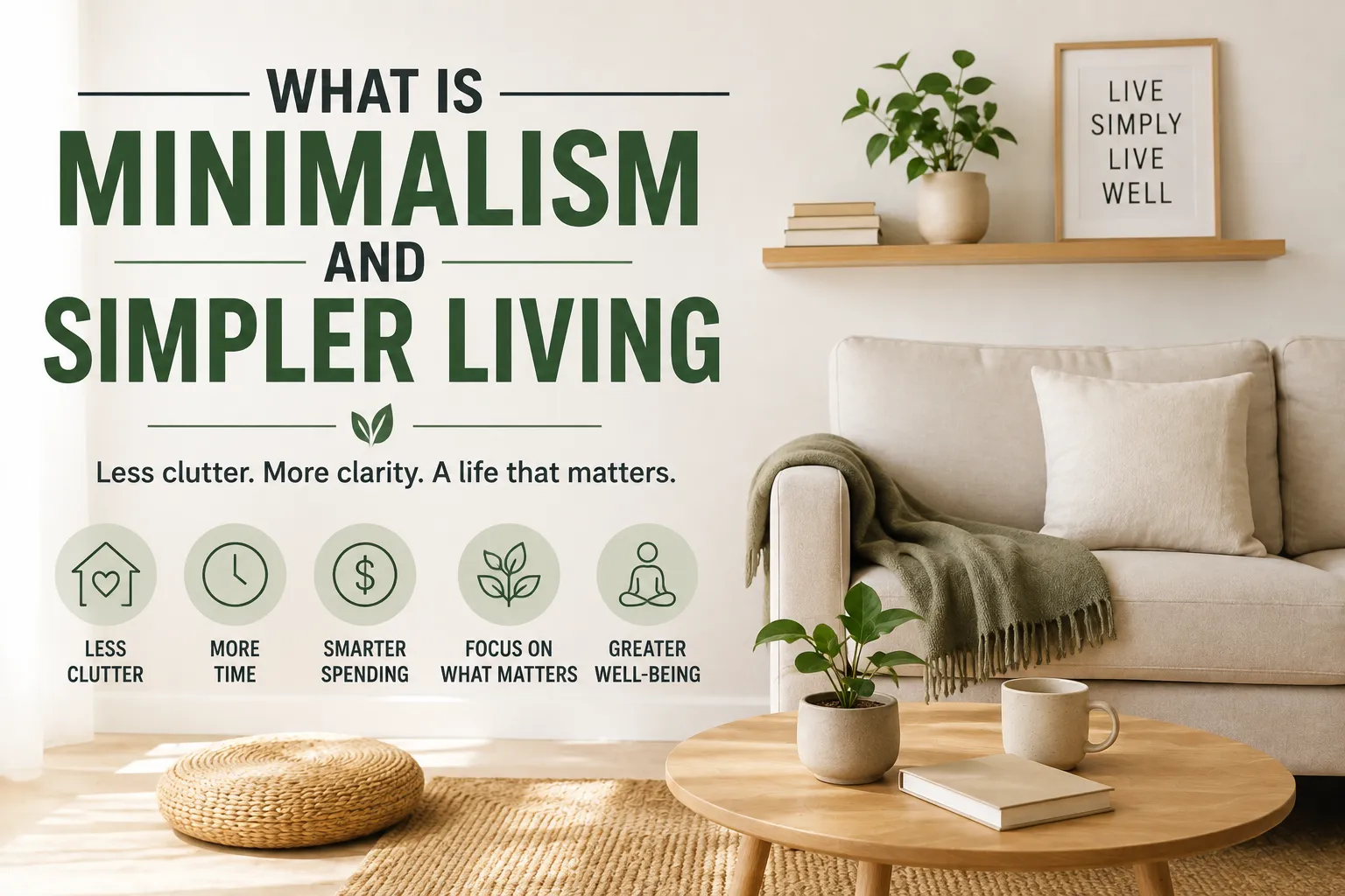 What Is Minimalism and Simpler Living?