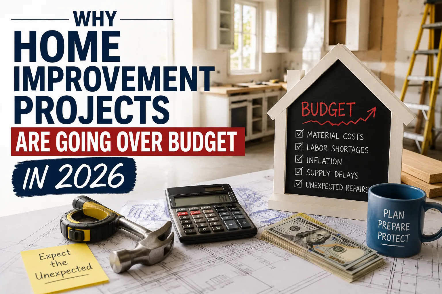 Why Home Improvement Projects Are Going Over Budget in 2026