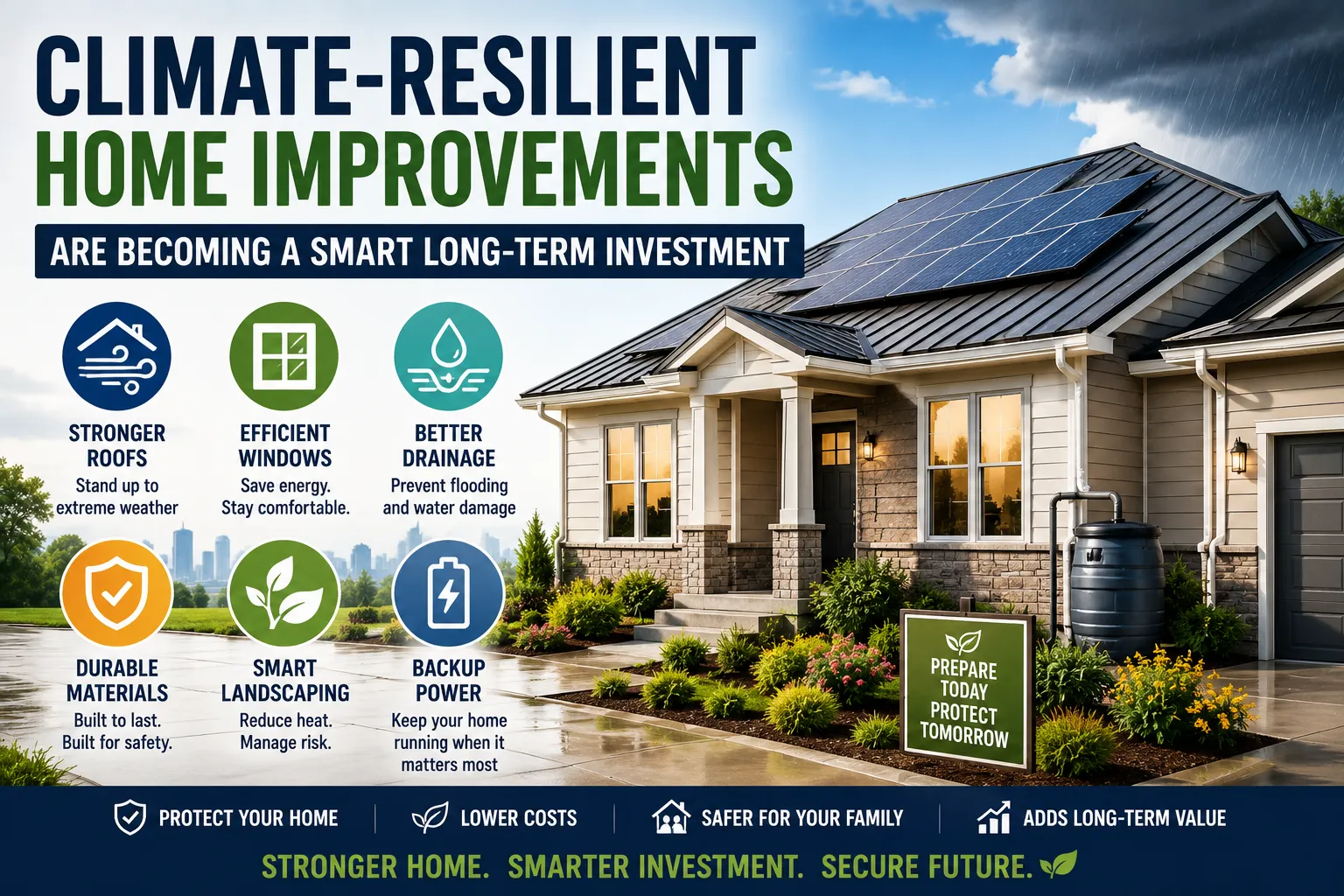 Climate-Resilient Home Improvements Are Becoming a Smart Long-Term Investment
